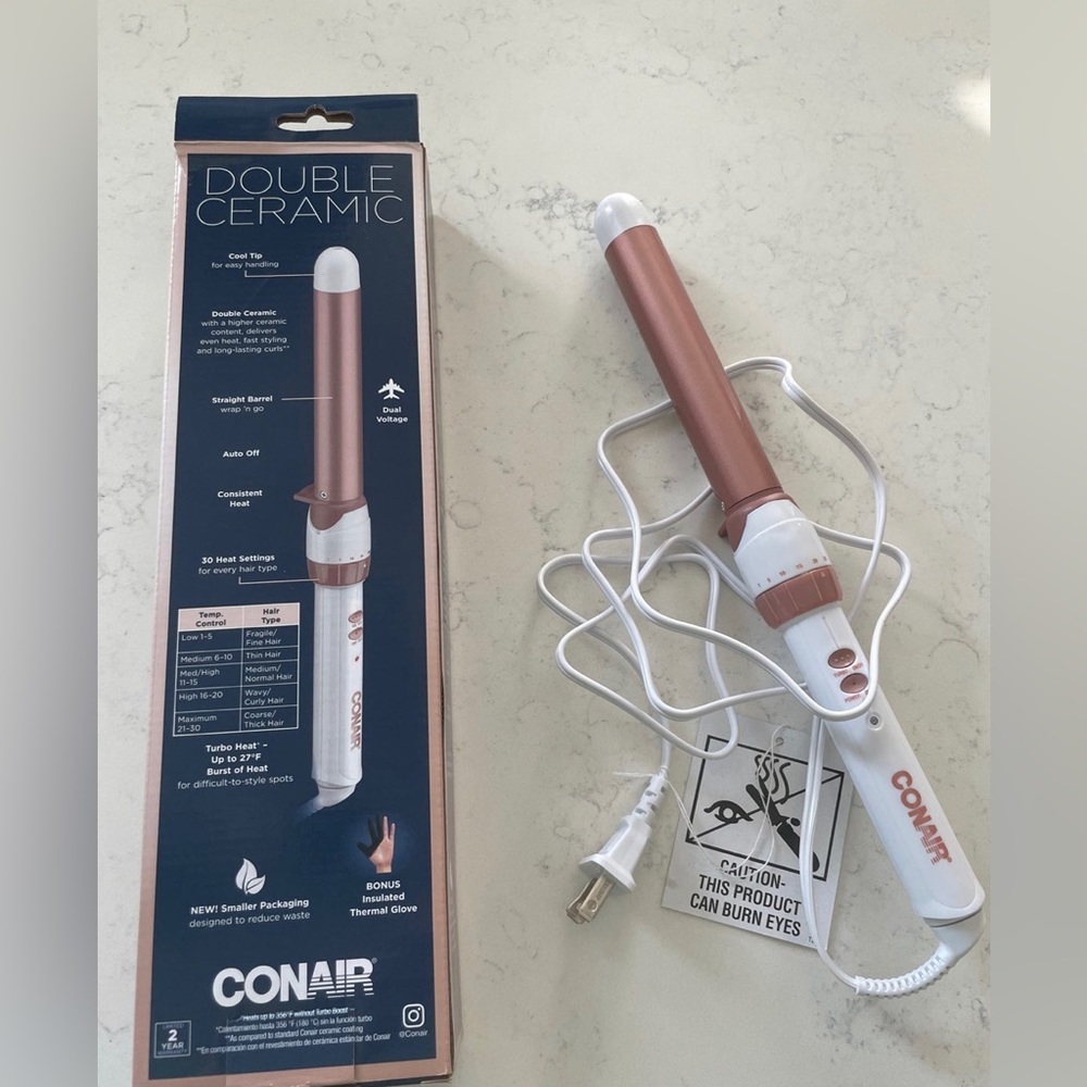 Conair 1” curling wand